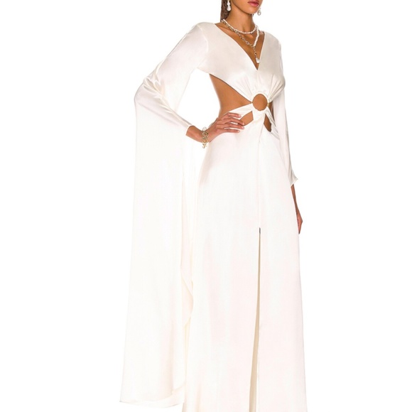 Cult Gaia Jasmin Silk Gown - Picture 2 of 13